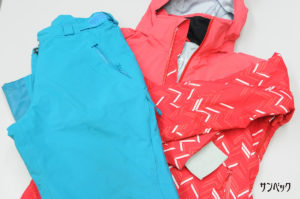 スキーウェアの洗濯-1